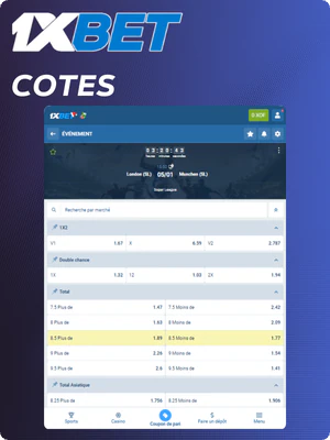 Prochains 1xBet en ligne